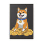 Shiba Bitcoin (schwarz)