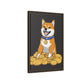 Shiba Bitcoin (schwarz)