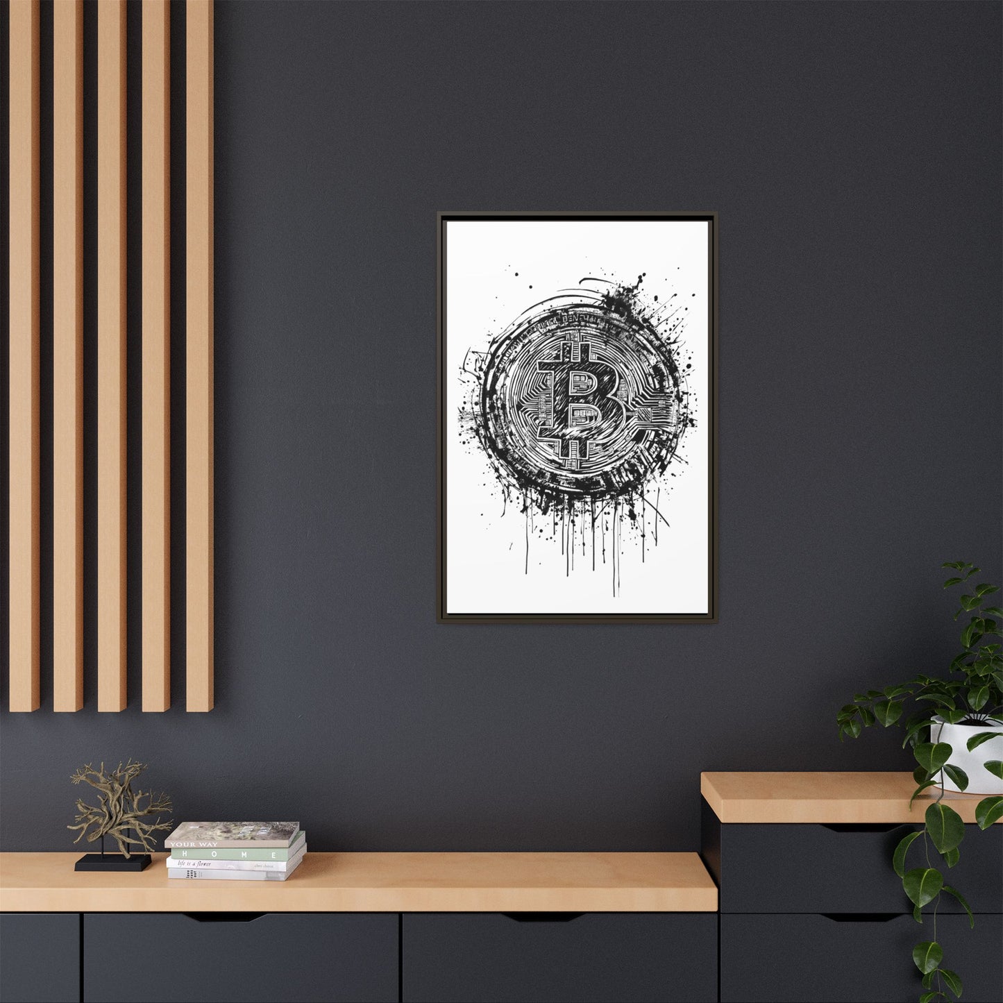 BTC Ink - schwarz/weiß