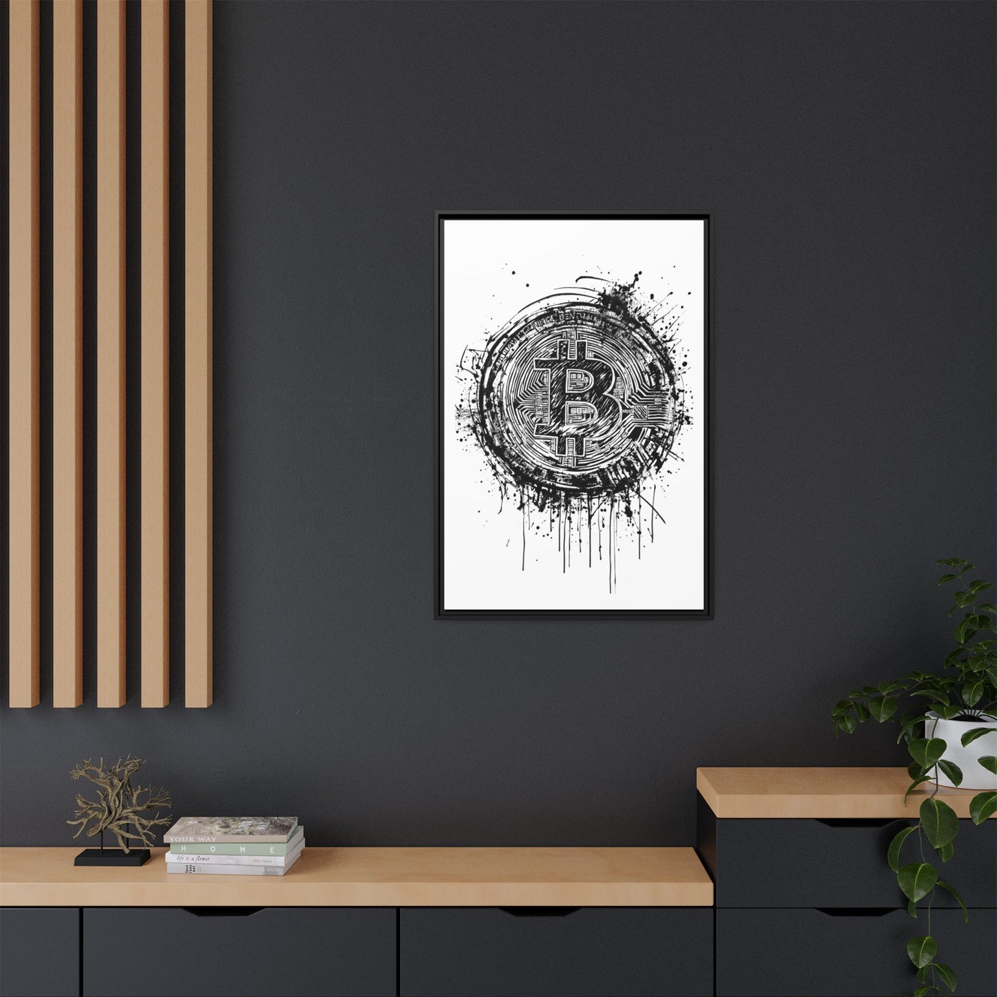 BTC Ink - schwarz/weiß