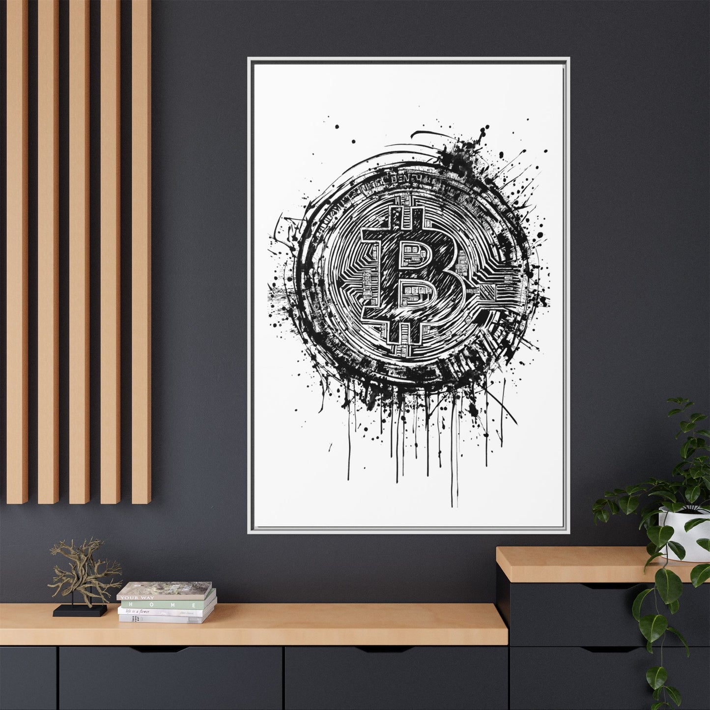 BTC Ink - schwarz/weiß