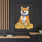 Shiba Bitcoin (schwarz)