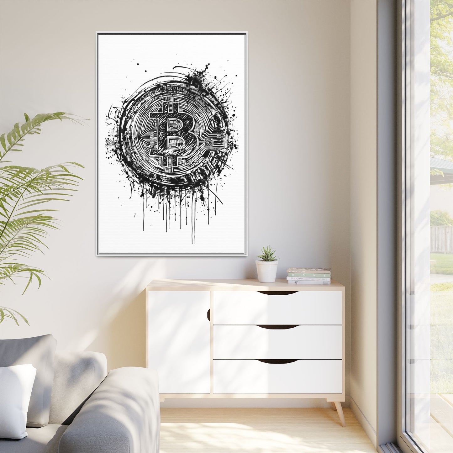 BTC Ink - schwarz/weiß