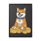 Shiba Bitcoin (schwarz)