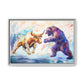 Bull Bear Painting