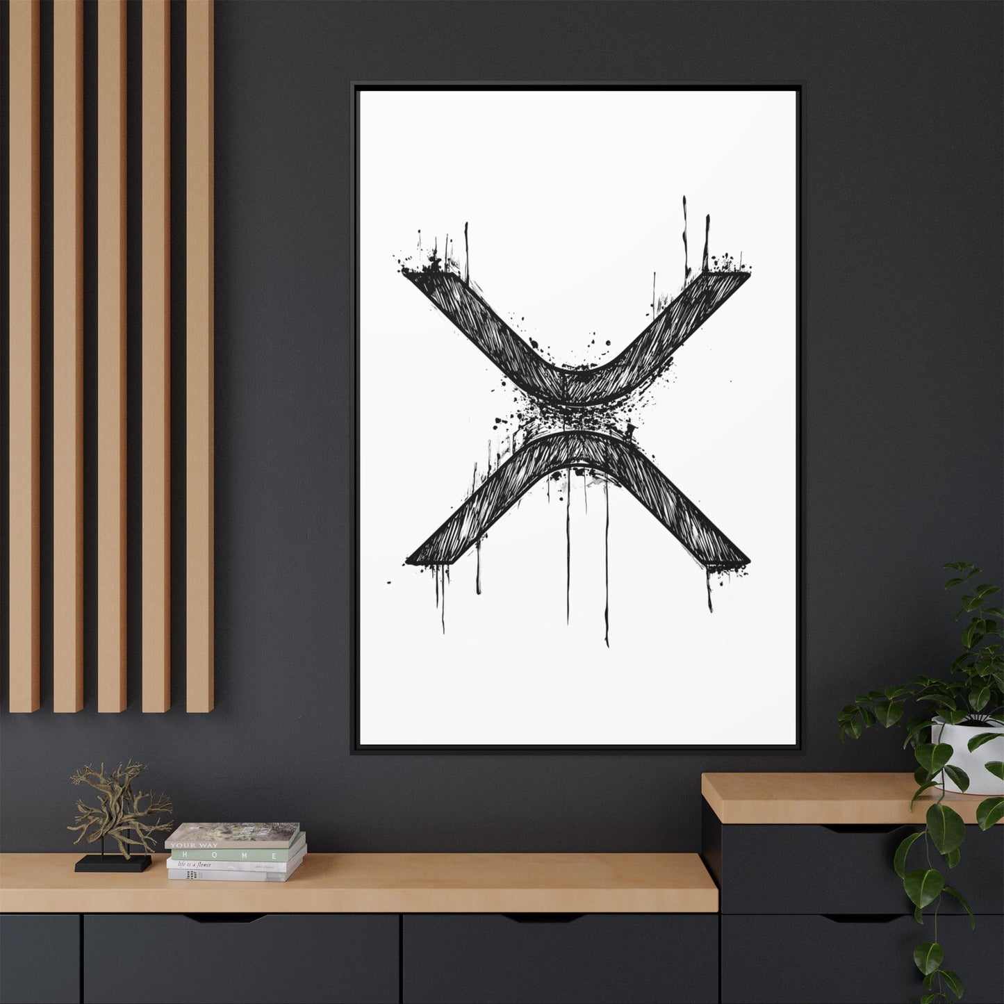 XRP Ink - schwarz/weiß