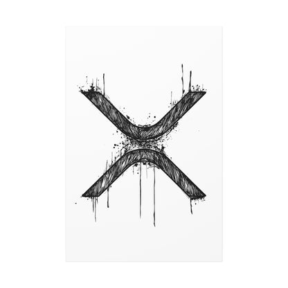 XRP Ink - schwarz/weiß