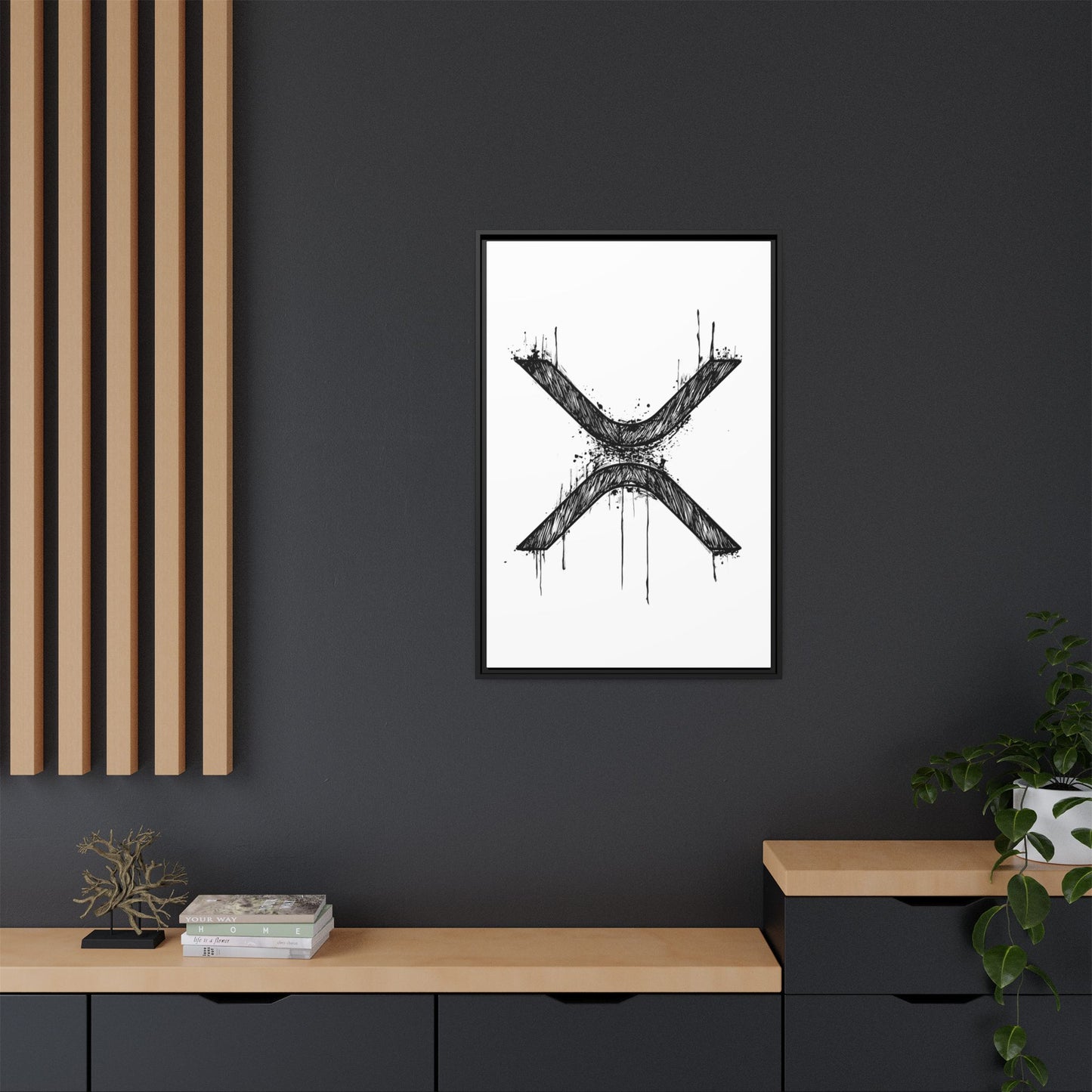 XRP Ink - schwarz/weiß