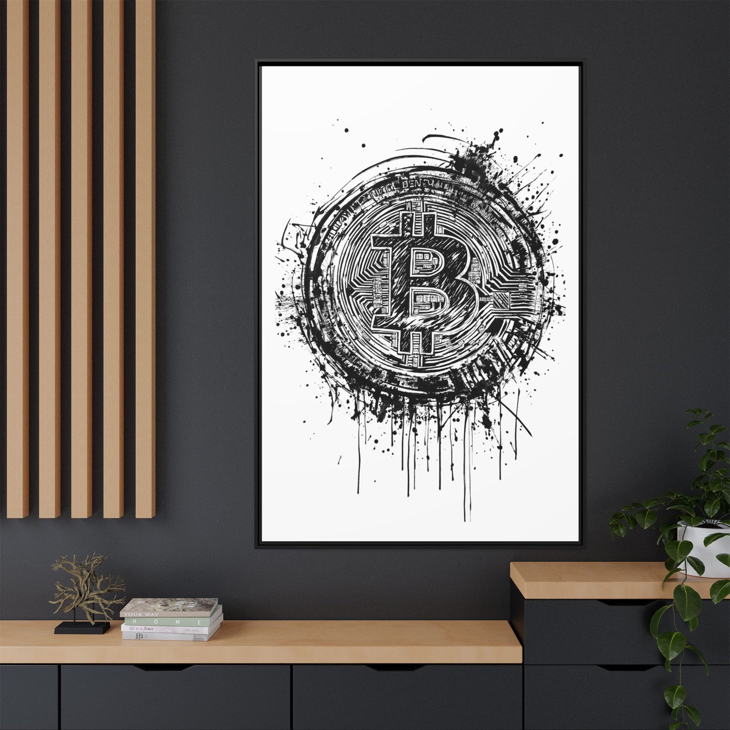 BTC Ink - schwarz/weiß