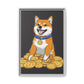 Shiba Bitcoin (schwarz)