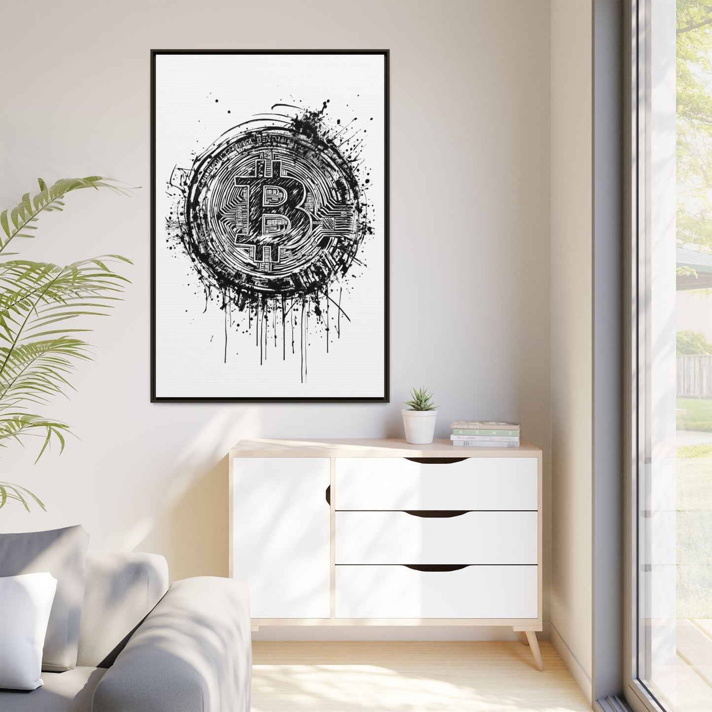 BTC Ink - schwarz/weiß