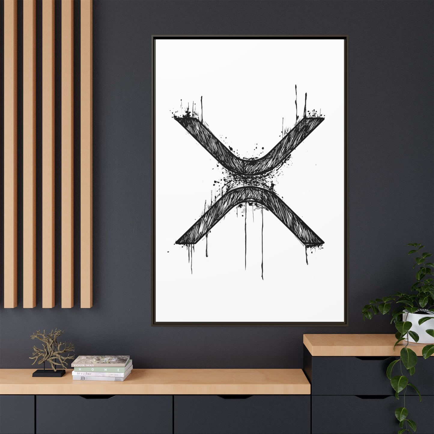 XRP Ink - schwarz/weiß