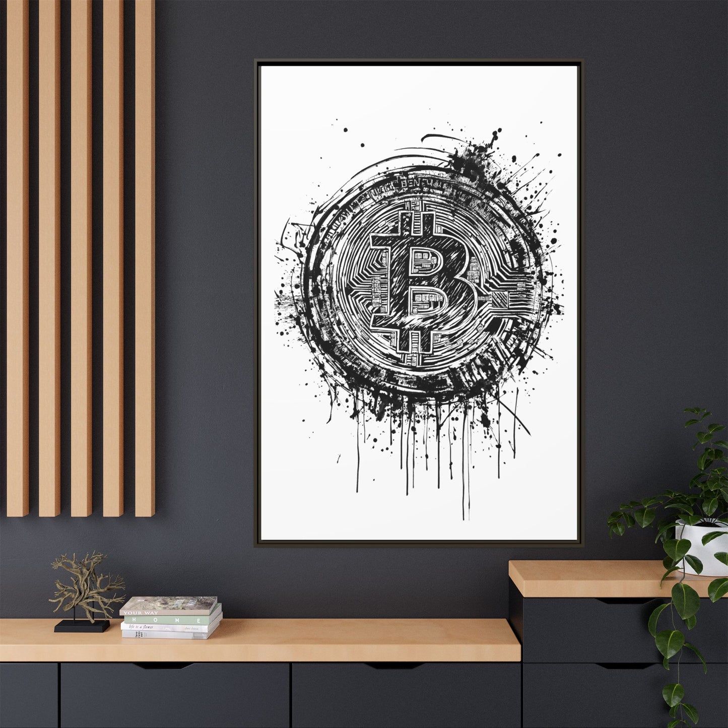 BTC Ink - schwarz/weiß