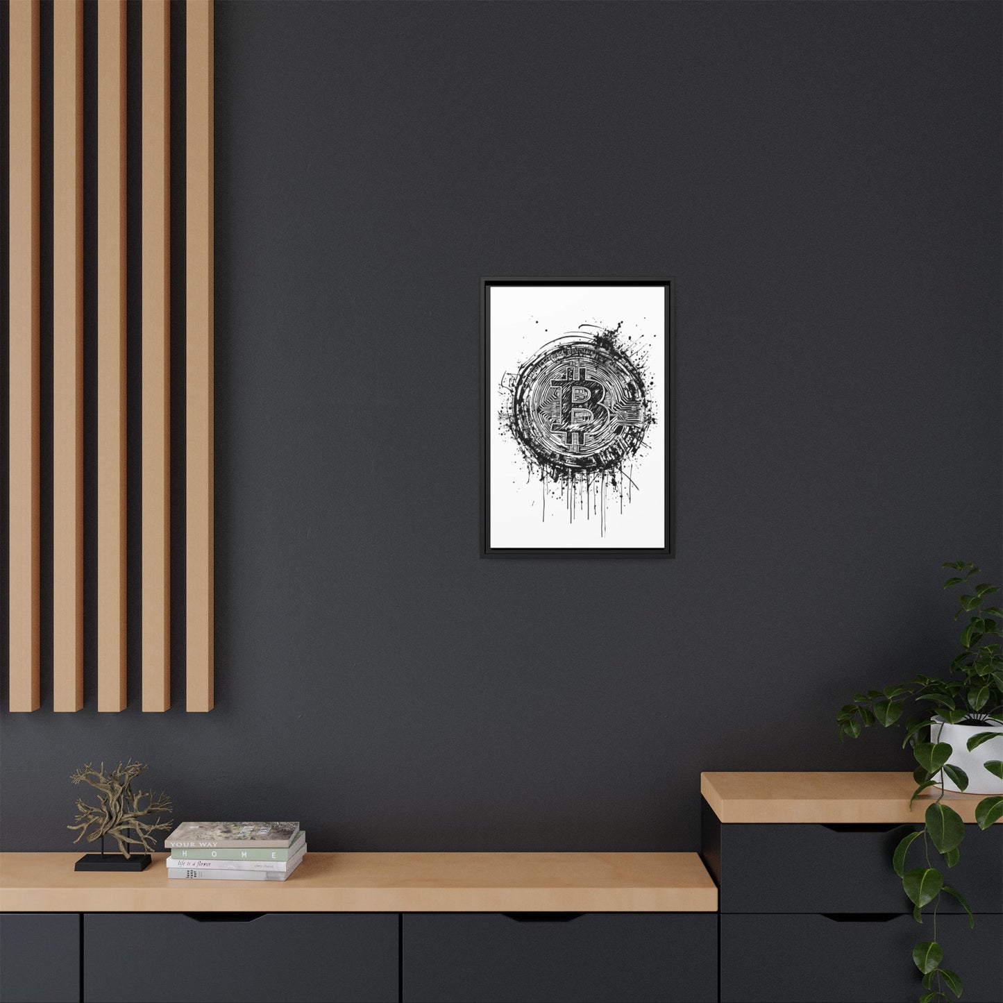 BTC Ink - schwarz/weiß